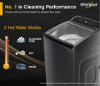 Whirlpool 8kg Fully Automatic Washing Machine Model 31673 Spiro Wash Steel Drum with Exclusive CSD Canteen Card Discounts for Armed Forces Families