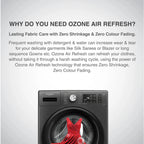 Whirlpool 9 Kg 5 Star Inverter Front Load Fully Automatic Washing Machine with Ozone Technology