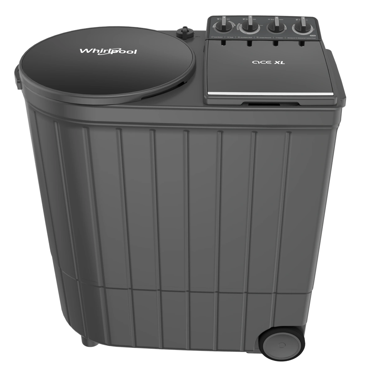 Whirlpool Ace XL 9 kg 5 Star Semi Automatic Washing Machine 30328 Grey Dazzle with Special CSD Defense Canteen Discounts at Kanha Electronics Amritsar