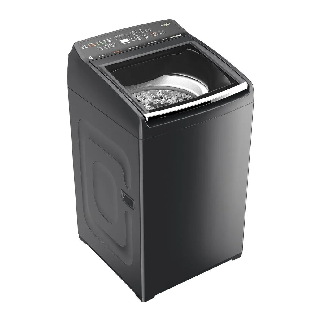Whirlpool Stainwash Pro 7.5kg 5 Star Fully Automatic Top Load Washing Machine with In Built Heater Graphite Grey - Kanha Electronics Amritsar