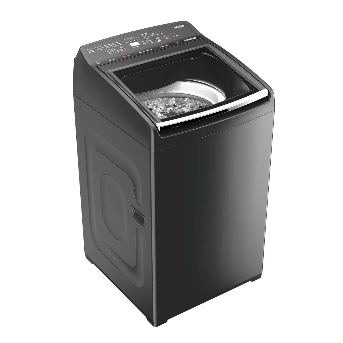 Whirlpool Stainwash Pro 7.5kg 5 Star Fully Automatic Top Load Washing Machine with In Built Heater Graphite Grey - Kanha Electronics Amritsar